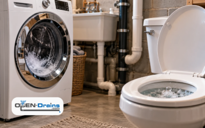 Why Does Your Toilet Gurgle When You Run the Washing Machine?